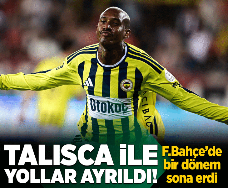 Fenerbahçe'de Anderson Talisca ile yollar ayrıldı! Resmi açıklama geldi