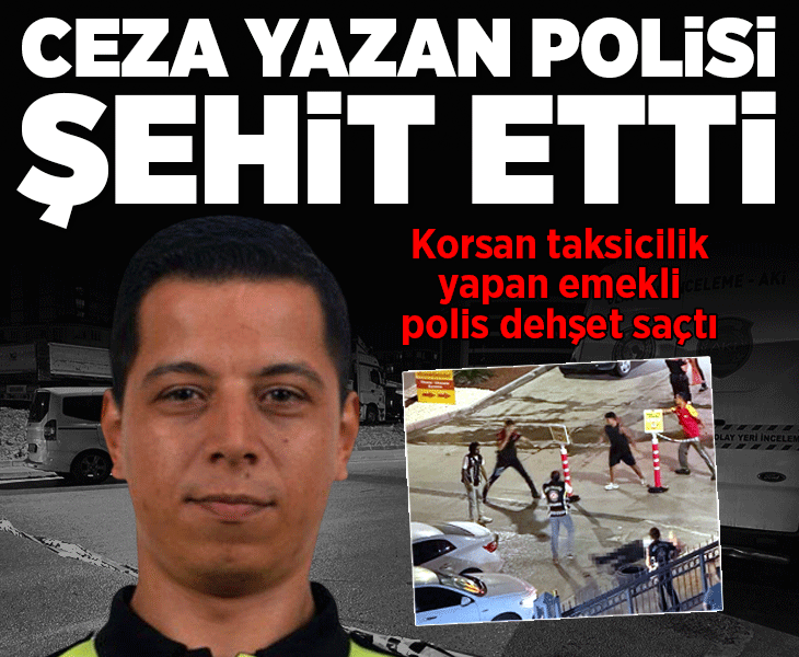 Esenyurt'ta dehşet! Korsan taksici emekli polis, ceza yazan meslektaşını vurdu