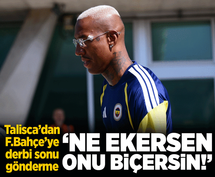 Fenerbahçe'den ayrılan Talisca'dan derbi sonrası gönderme! 'Ne ekersen onu biçersin'