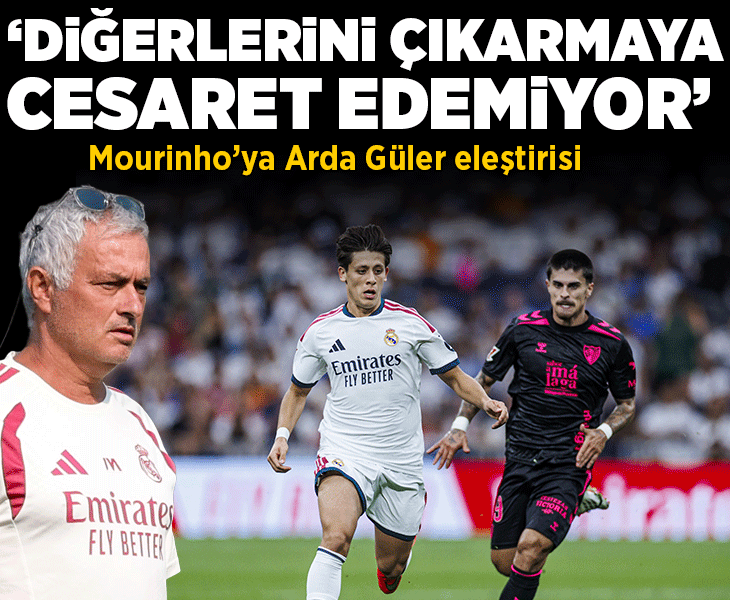 İspanya basınından Jose Mourinho'ya Arda Güler eleştirisi: Cesaret edemiyor