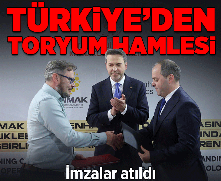 Türkiye'den 'toryum' hamlesi! TENMAK ile Danimarkalı şirket mutabakat zaptı imzaladı