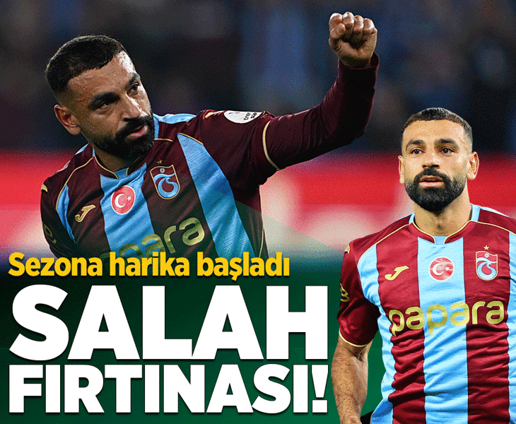 Trabzonspor'da Mohamed Salah fırtınası! Sezon başlangıcı göz kamaştırdı