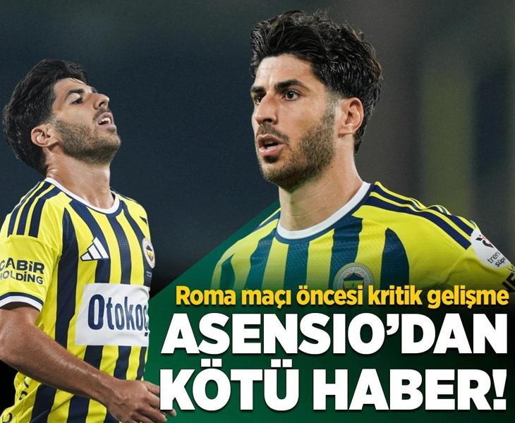 Fenerbahçe'ye Marco Asensio'dan kötü haber!