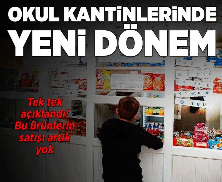 Okul kantinlerinde yeni dönem! 675 ürün onay aldı... Hangi ürünler yasaklanacak?