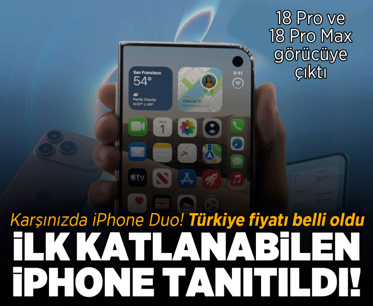 iPhone 18 Pro, 18 Pro Max ve katlanabilir iPhone Duo tanıtıldı! İşte iPhone Duo özellikleri ve Türkiye fiyatı