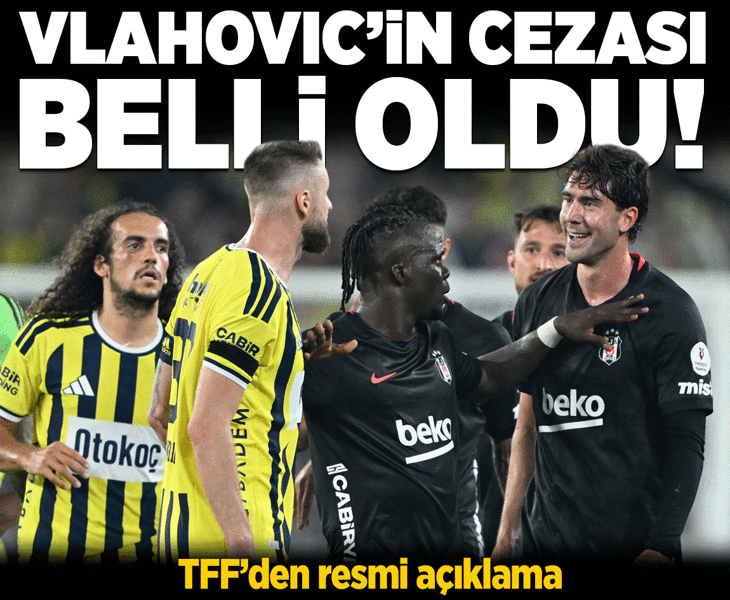 PFDK açıkladı! Dusan Vlahovic'in cezası belli oldu