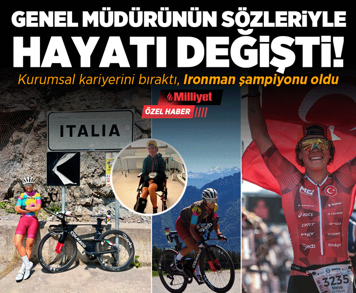 Genel müdürünün sözleriyle hayatı değişti! Kurumsal kariyerini bıraktı, Ironman şampiyonu oldu
