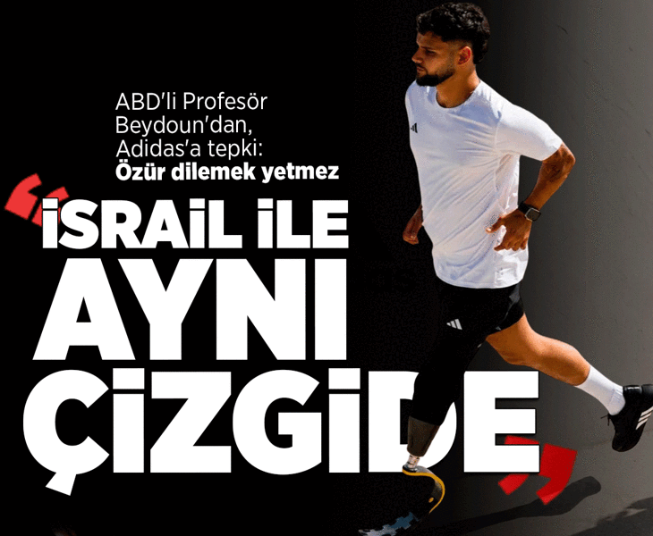 ABD'li Profesör Beydoun'dan, soykırımcı İsrail ordusunun askerini reklam yüzü yapan Adidas'a tepki