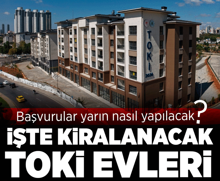 İstanbul’da kiralık TOKİ evleri için başvurular yarın başlıyor! Bakan Kurum’dan örnek daire paylaşımı