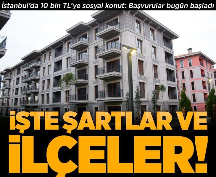 İstanbul’da 10 bin TL’ye kiralık sosyal konut dönemi! Başvurular bugün başladı: İşte şartlar ve ilçeler
