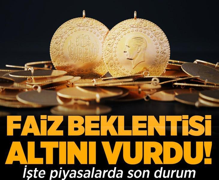 Altında faiz alarmı! Fed beklentisi fiyatları aşağı çekti