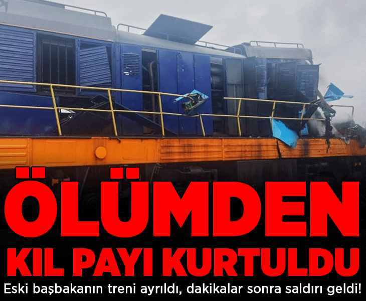 Ölümden kıl payı kurtuldu! Eski başbakanın treni ayrıldı, dakikalar sonra saldırı geldi