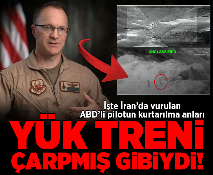 İran’ın vurduğu ABD’li pilot ölümle burun buruna geldiği anları ilk kez anlattı! ‘Yük treni çarpmış gibiydi’