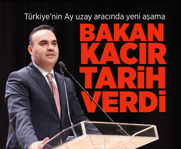 Türkiye’nin Ay uzay aracında yeni aşama! Bakan Kacır duyurdu: Testlerinin gerçekleştirilmesi için TUSAŞ'a uğurluyoruz