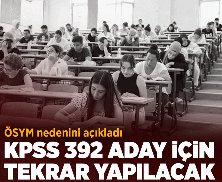 Son dakika... ÖSYM'den Şanlıurfa kararı! KPSS'ye geç giren 392 aday eş değer sınavına tabi tutulacak