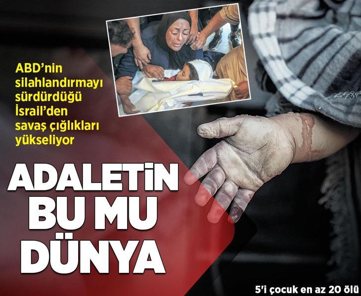 Gazze’de dram sona ermiyor!