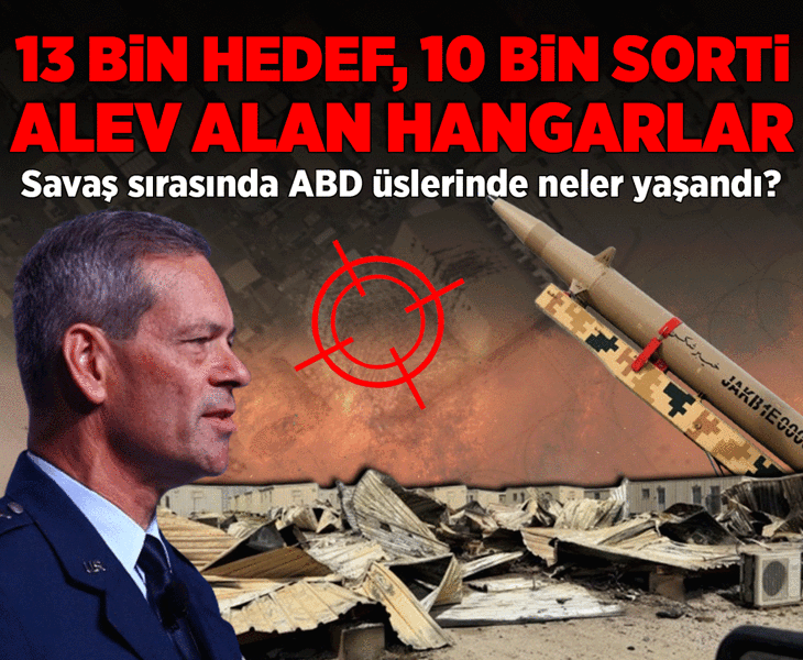 13 bin hedef, 10 bin sorti, alev alan hangarlar! Savaş sırasında ABD üslerinde neler yaşandı?