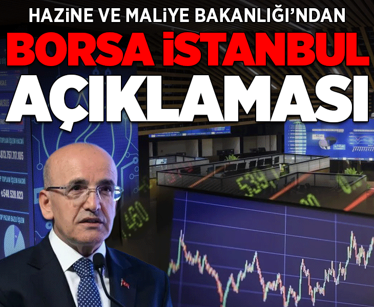 Hazine Bakanlığı'ndan finansal piyasalara ilişkin açıklama