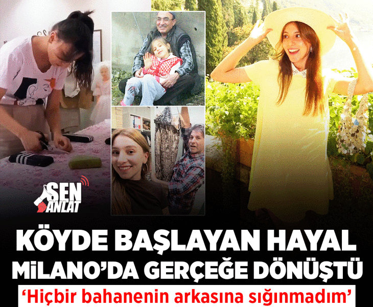 Köyde başlayan hayal, Milano’da gerçeğe dönüştü! ‘Hiçbir bahanenin arkasına sığınmadım’