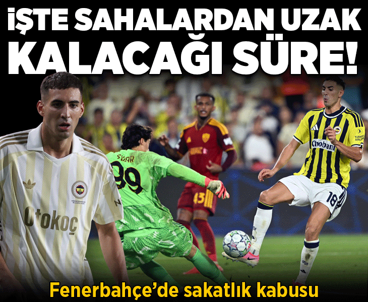 Fenerbahçe'de Mert Müldür'ün sahalardan uzak kalacağı süre belli oldu!