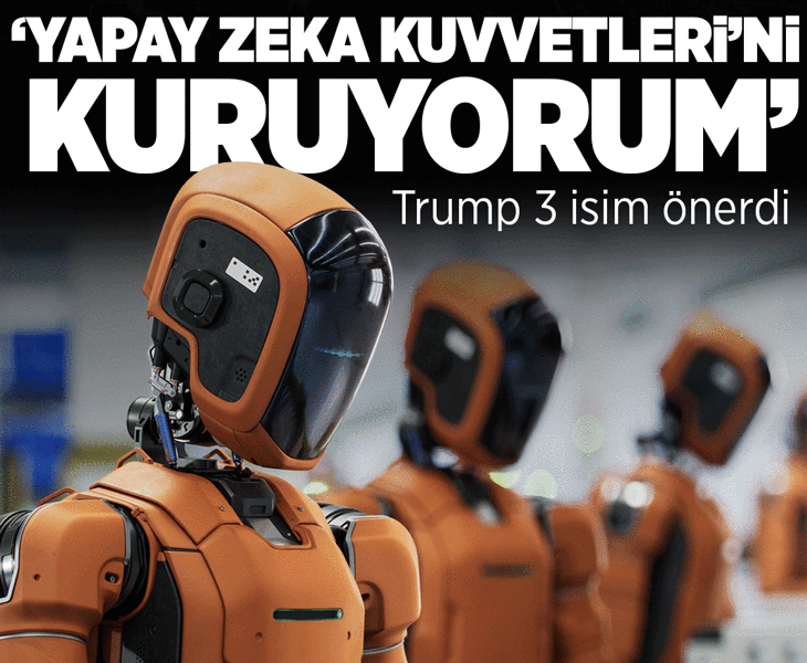 Trump: ABD Yapay Zeka Kuvvetleri'ni kuruyorum