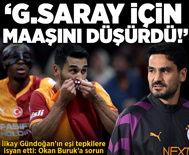 İlkay Gündoğan'ın eşi tepkilere isyan etti! 'Galatasaray için maaşını düşürdü'