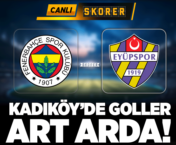 Süper Lig'de Fenerbahçe'nin konuğu Eyüpspor