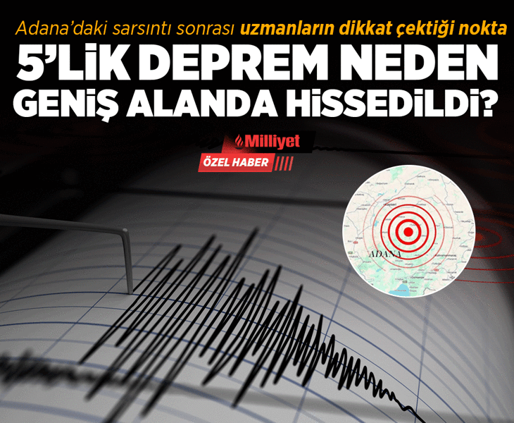 Adana'daki 5,0 büyüklüğündeki deprem neden geniş alanda hissedildi? 6 Şubat etkisi ve uzmanların dikkat çektiği nokta