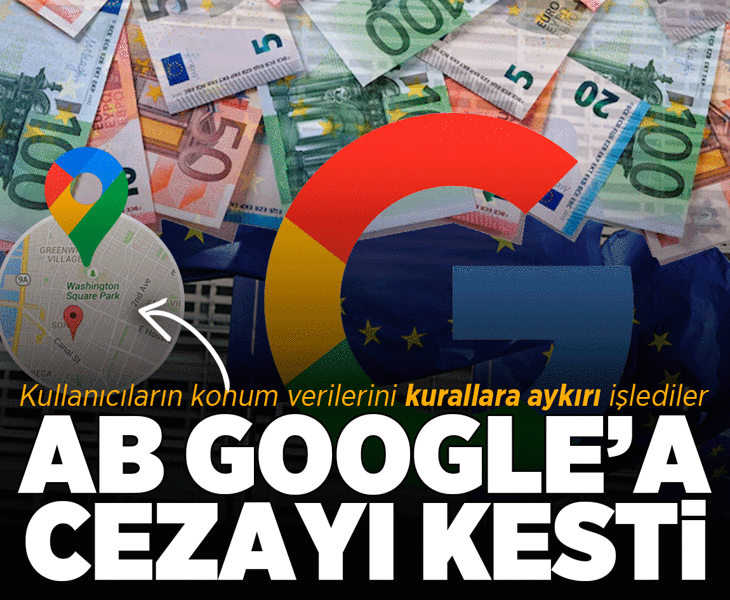 Avrupa Birliği'nden Google'a 403 milyon avroluk veri cezası