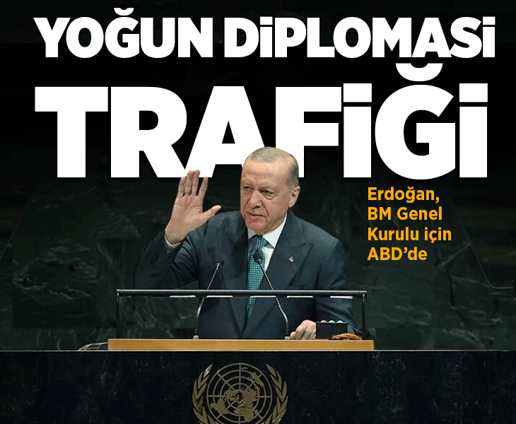 Cumhurbaşkanı Erdoğan’dan New York’taki ilk gününde yoğun diplomasi trafiği