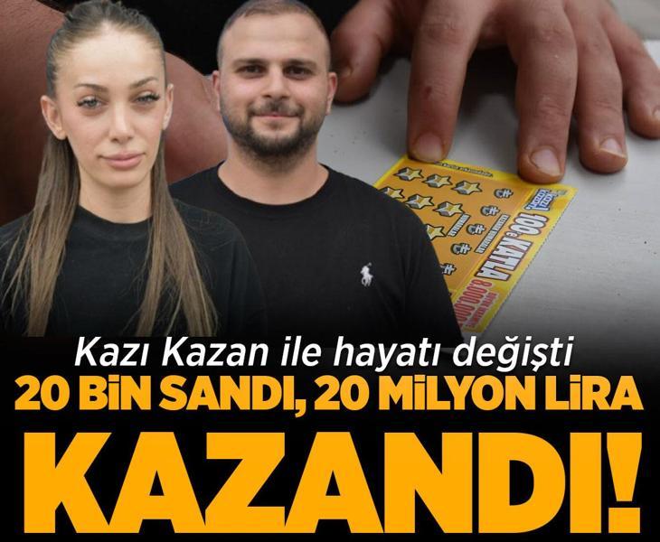 Bir kazı yaptı, hayatı değişti: 20 bin sandı, 20 milyon lira kazandı