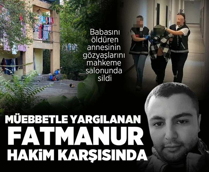 4 yaşındaki Nisa, babasını öldüren annesinin gözyaşlarını mahkeme salonunda sildi