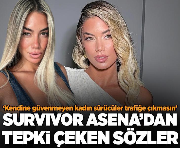 Survivor Asena isyan etti, sosyal medya karıştı! ‘Kendine güvenmeyen kadın sürücüler trafiğe çıkmasın’