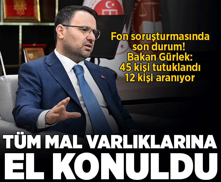Son dakika: Fon soruşturmasında şüphelilerin mal varlıklarına el konuldu