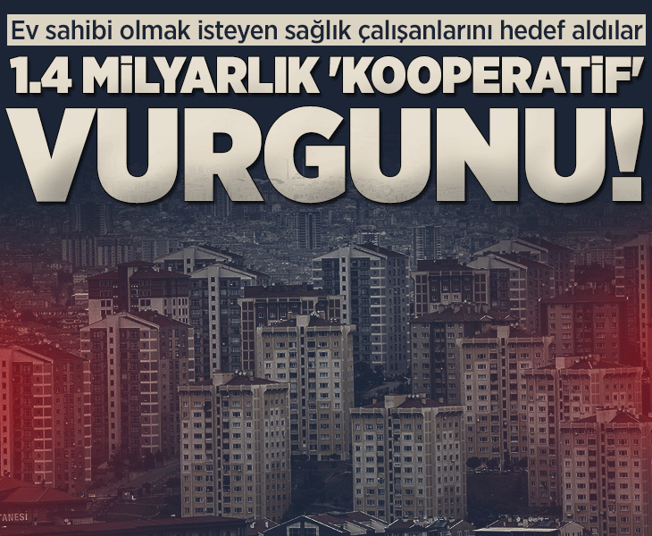 Bursa'da 1,4 milyar liralık kooperatif vurgunu! 12 şüpheli gözaltına alındı