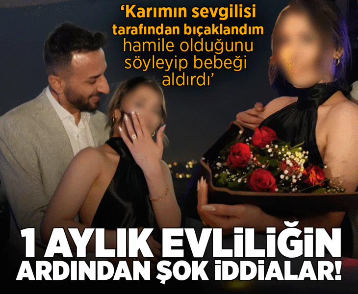 1 aylık evliliğin ardından korkunç iddia! 'Karımın sevgilisi tarafından bıçaklandım'