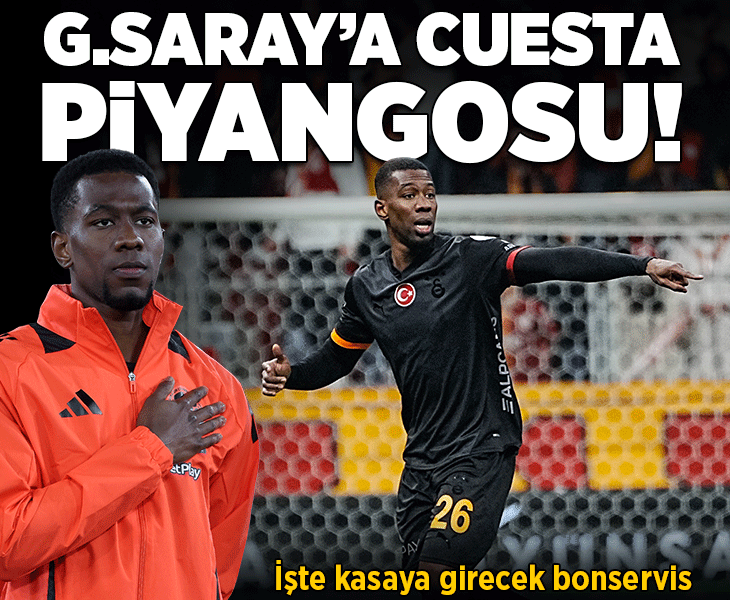 Galatasaray'a Cuesta piyangosu! İşte kasaya girecek para