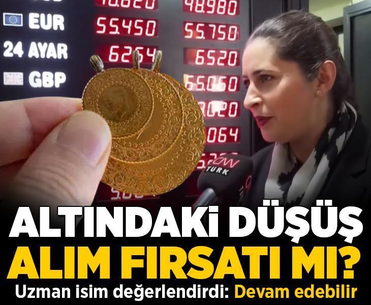Altın fiyatlarındaki düşüş alım fırsatı mı? Uzman isim değerlendirdi: Bir süre daha devam edebilir