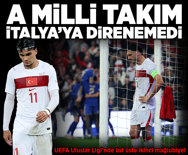 A Milli Takım, İtalya'ya direnemedi! Bursa'da 4 gollü mağlubiyet