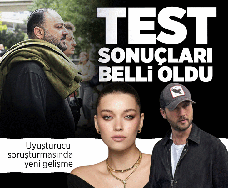 Son dakika: Hasan Şaş, Afra Saraçoğlu ve Aras Bulut İynemli'nin uyuşturucu test sonucu belli oldu