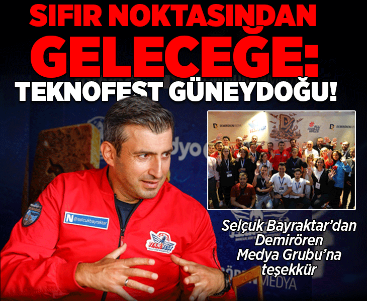 Şanlıurfa'da TEKNOFEST coşkusu! Selçuk Bayraktar Demirören Medya standını ziyaret etti