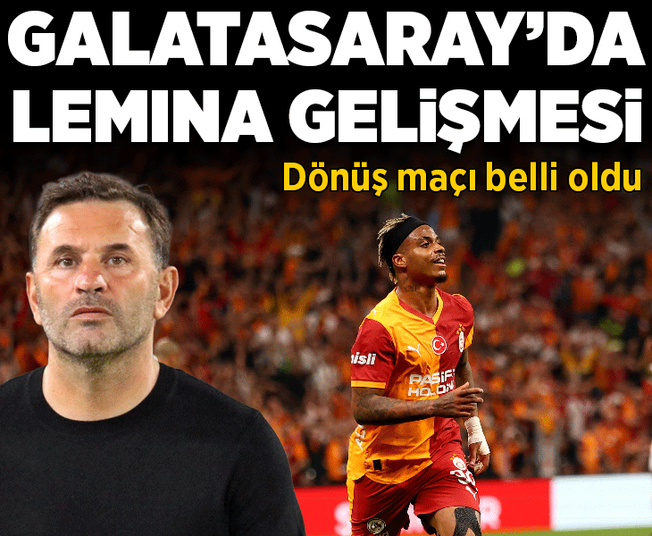 Galatasaray'a Mario Lemina müjdesi! Dönüş maçı belli oldu