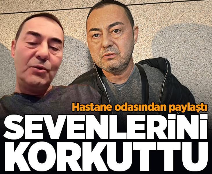 Hastane odasından paylaştı! Serdar Ortaç sevenlerini endişelendirdi
