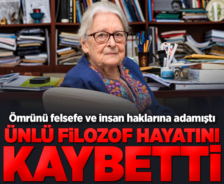 Ünlü filozof Prof. Dr. İoanna Kuçuradi hayatını kaybetti