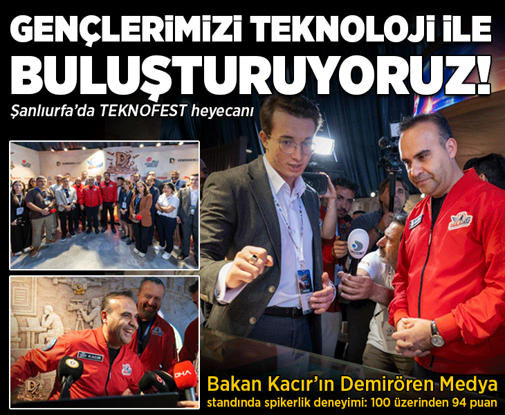 Bakan Kacır, Demirören Medya’yı ziyaret etti