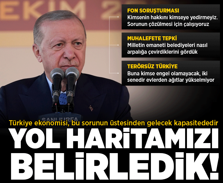 Son dakika... Cumhurbaşkanı Erdoğan'dan önemli açıklamalar