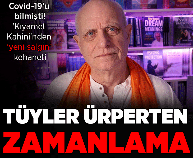 Tüyler ürperten zamanlama! Covid-19'u bilmişti: 'Kıyamet Kahini'nden 'yeni salgın' kehaneti