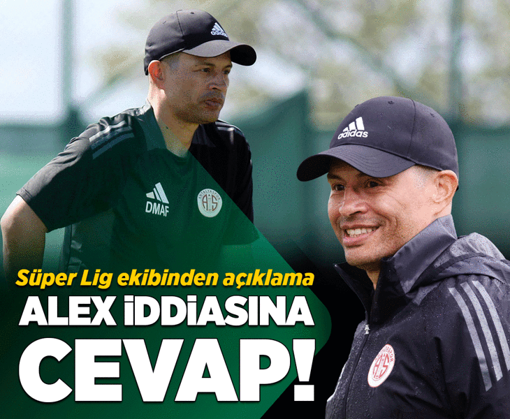 Gençlerbirliği'nden Alex de Souza açıklaması!