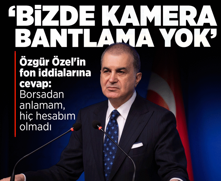 AK Parti Sözcüsü Ömer Çelik'ten MYK sonrası önemli açıklamalar