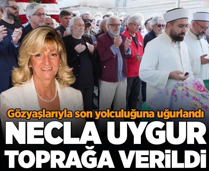 Usta oyuncuya son veda! Necla Uygur toprağa verildi